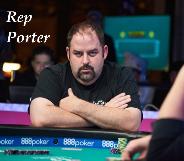Rep Porter at WSOP2018 PLO Championship